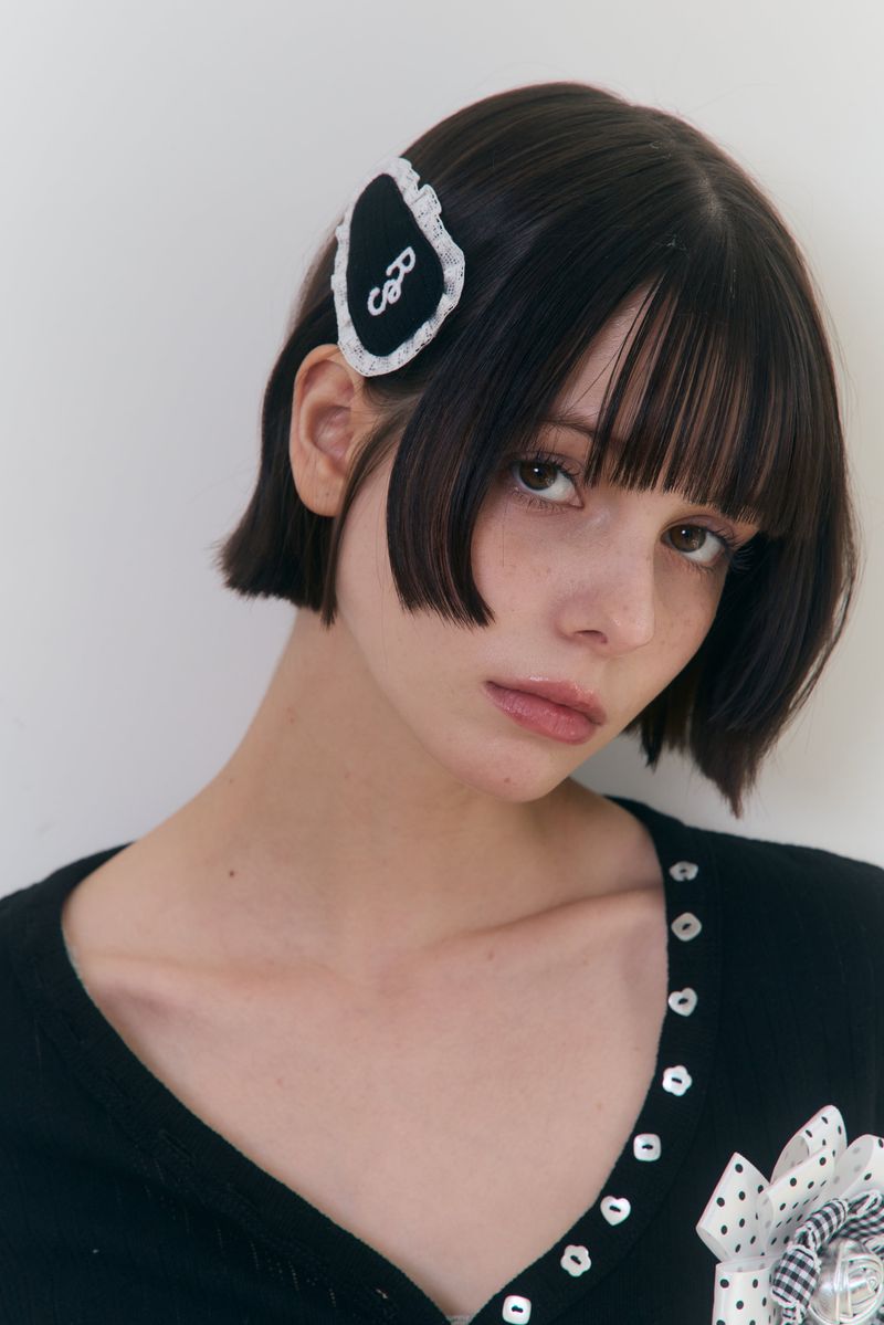 Roseanne（ロザンヌ）の「スイートドリームヘアピンセット (ブラック)（ヘアアクセサリー）」