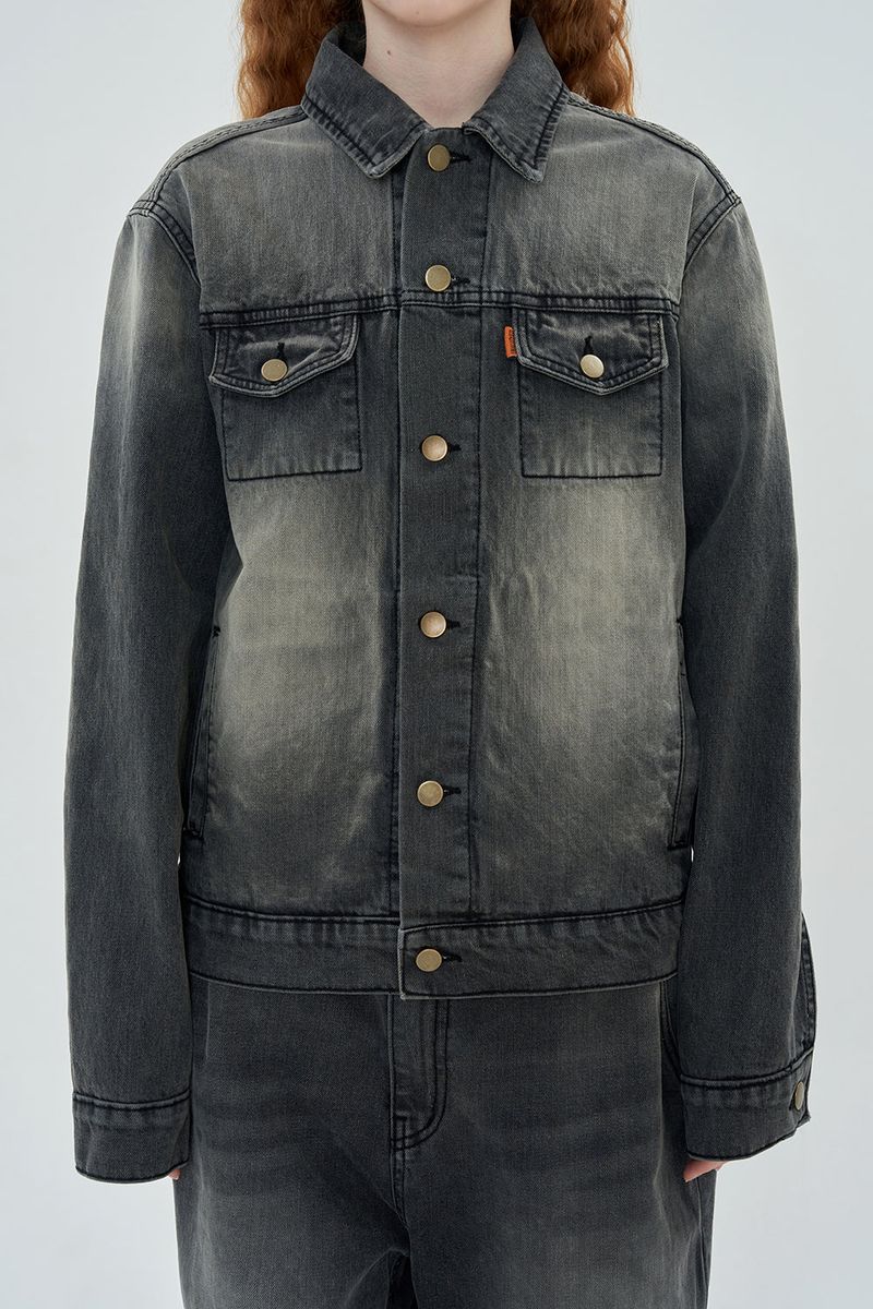 FLOWER DENIM JACKET