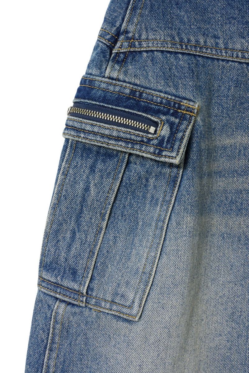 cargo skirt (blue)