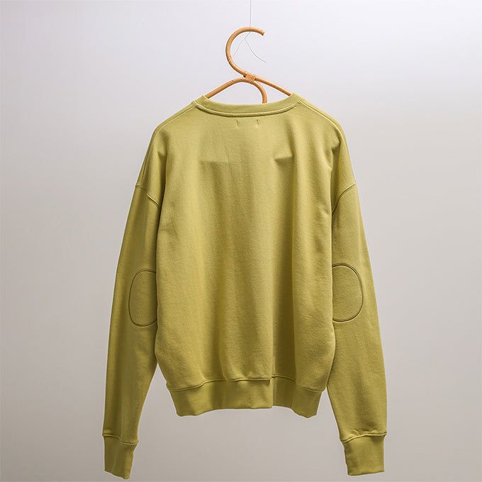 GARDEN EMB THUMBHOLE SWEATSHIRTS-GRASS