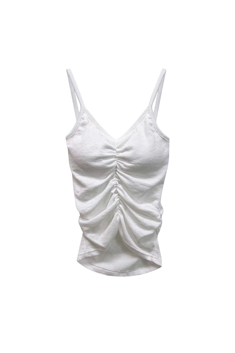 ALLURE BUSTIER SLEEVELESS / WHITE