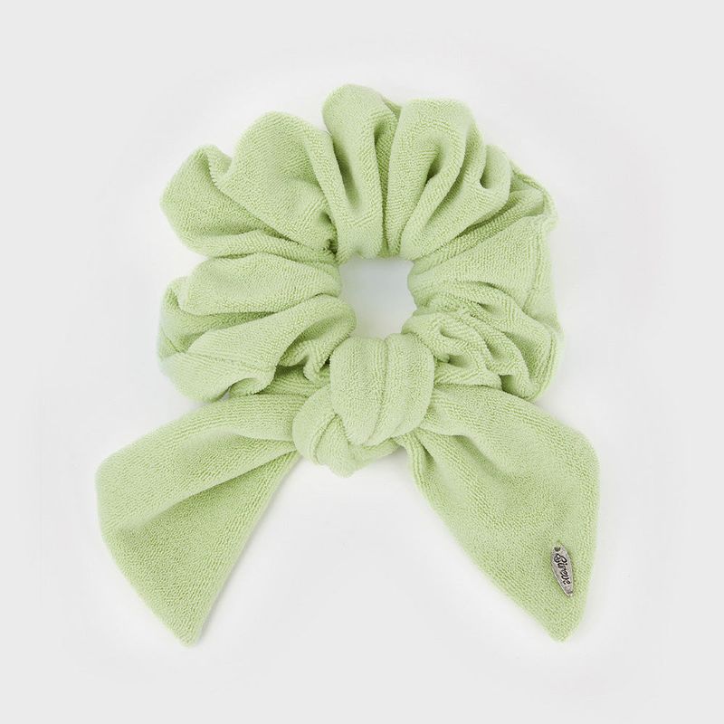 Eireve（エイレブ）の「TERRY RIBBON SCRUNCHIE_LIME（Hair Accessories）」