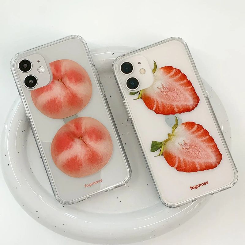fogmoss（フォグモス）の「ピーチゲルハードケース（スマホグッズ/小物）」