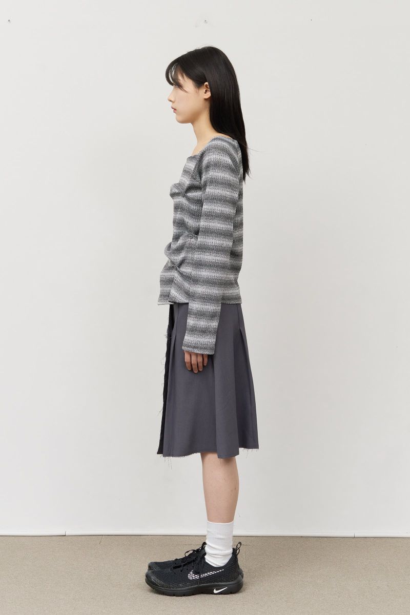 (W) Demon Pleats Skirt