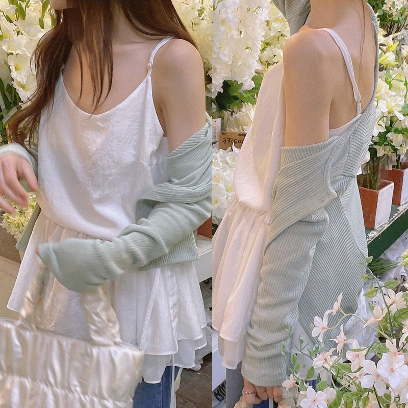 natural mind（ナチュラル マインド）の「Hazel Layered Sleeveless（Tops）」