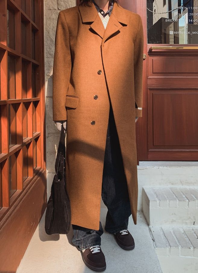 Brinch Wool Overcoat