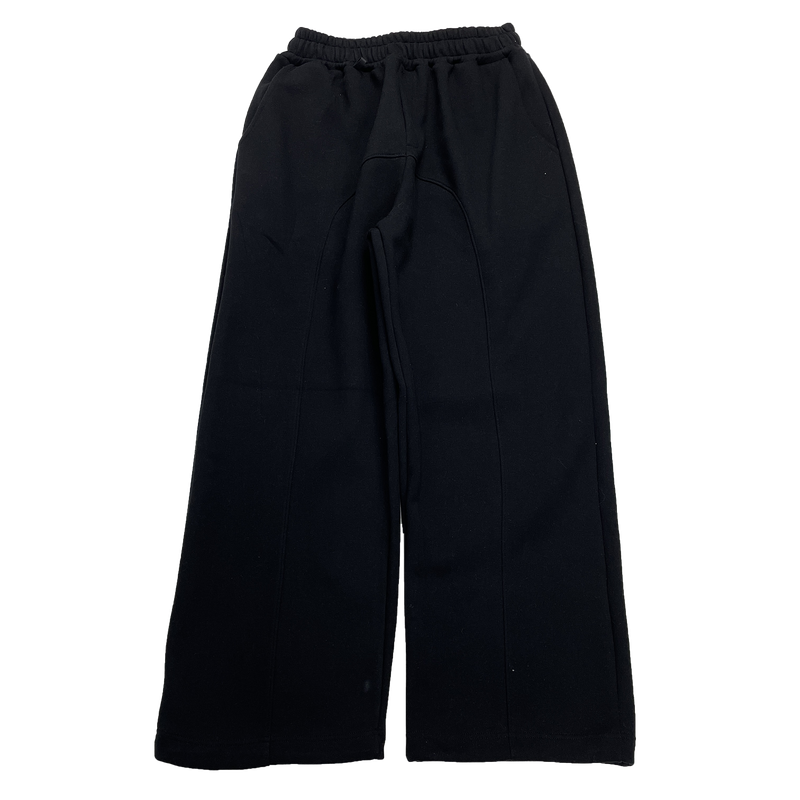 hip-hop curved cut pants