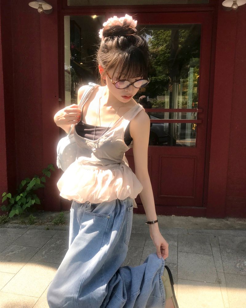 hopper dot shoulder bag