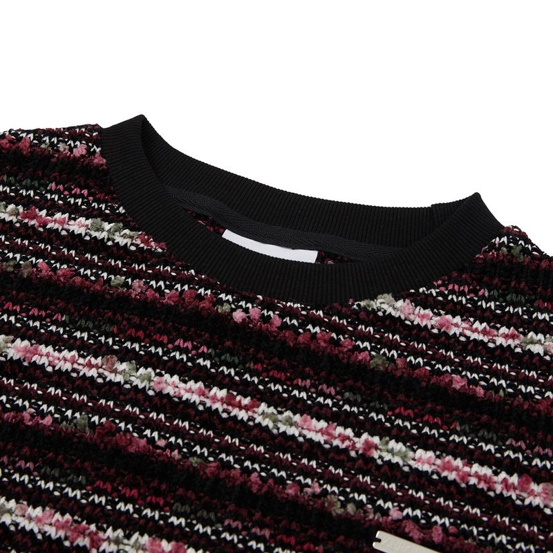 オーバーフィットニットロングスリーブ / Overfit Knit Long Sleeve	[PURPLE]