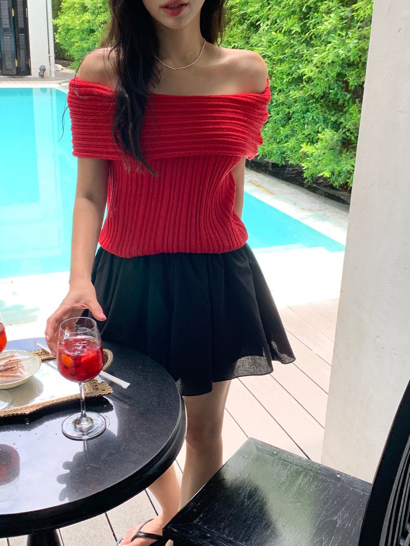 [MADE] SAYLIN PINTUCK MINI SKIRT