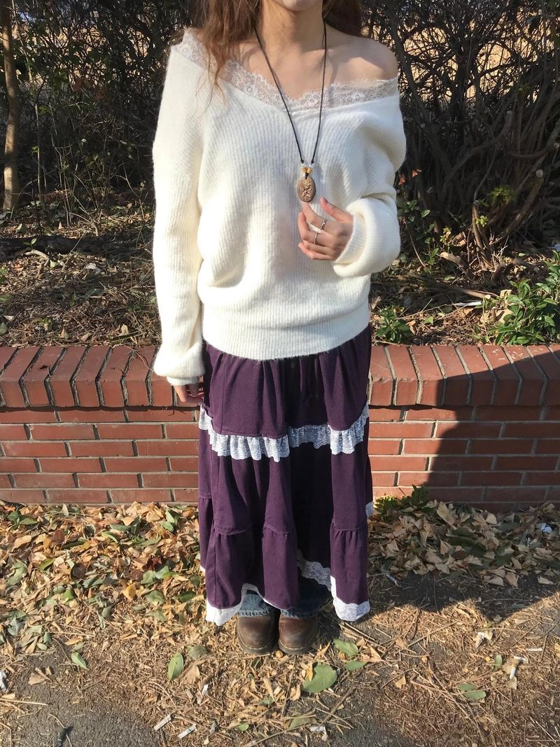 katz lace banging skirt