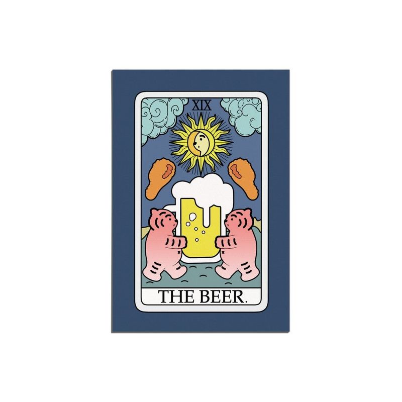 MUZIKTIGER(ムジークタイガー)の「BEER TAROT TIGER POST CARD(Smartphone Accessories)」