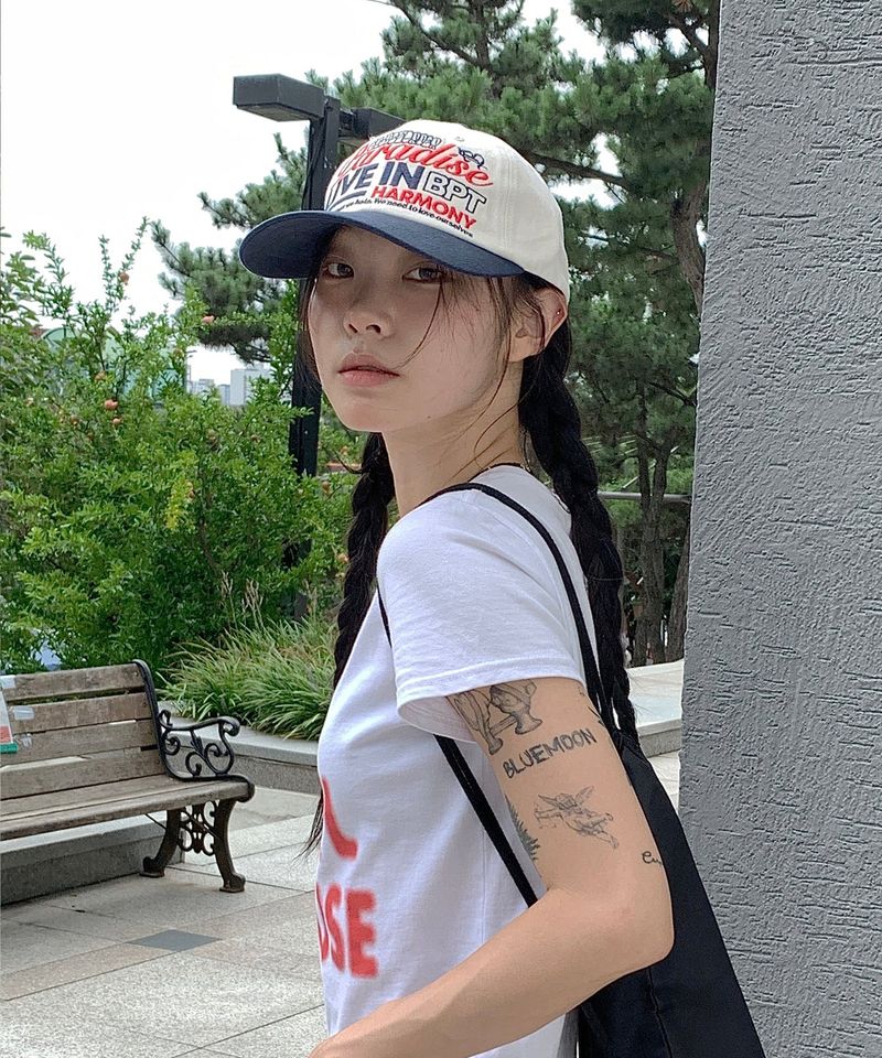 LIVE IN HARMONY CAP NAVY