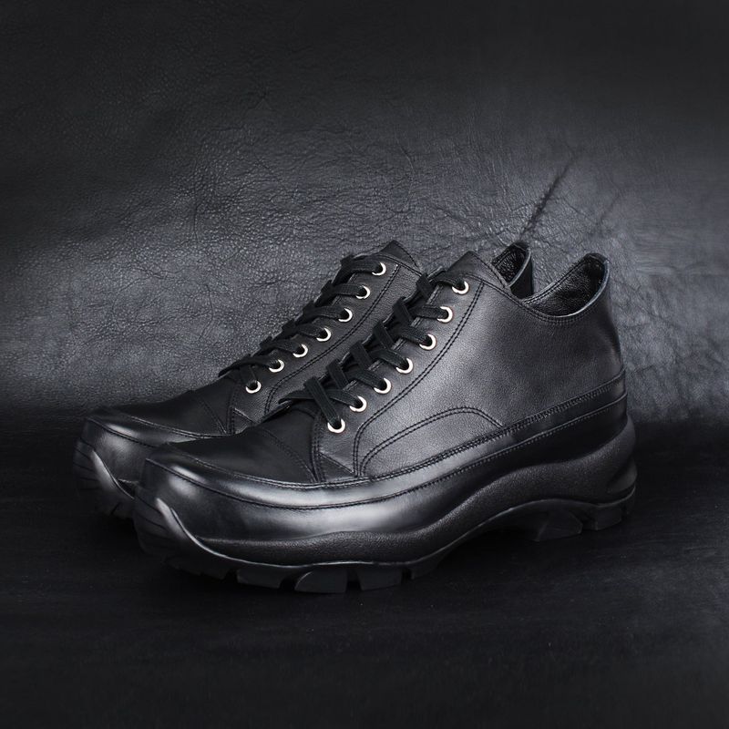 DAVID STONE D106 LOW dark black (vibram edition)