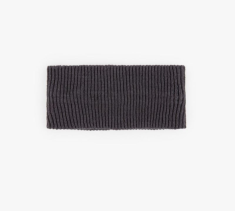 Basic knit ribbed hair band