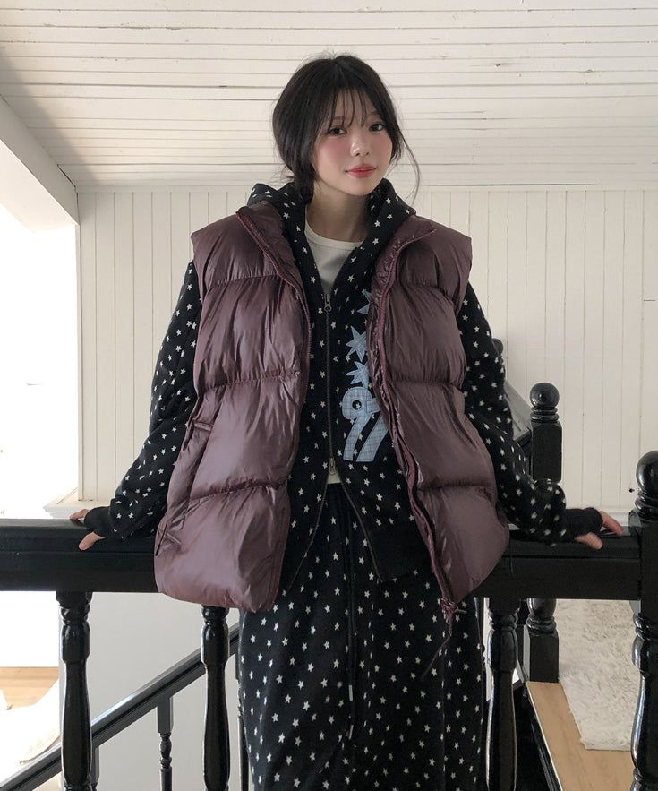Smore Puffer Duck Down Padding Vest