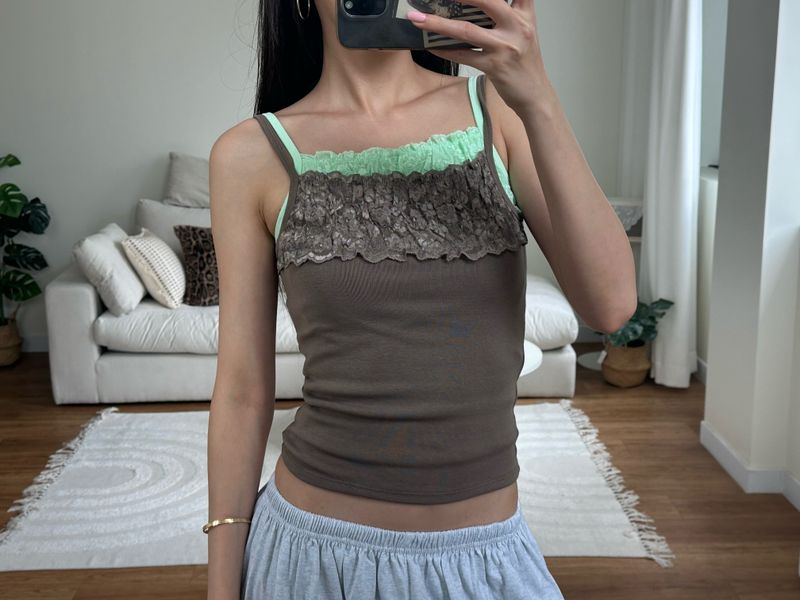 candy lace cami