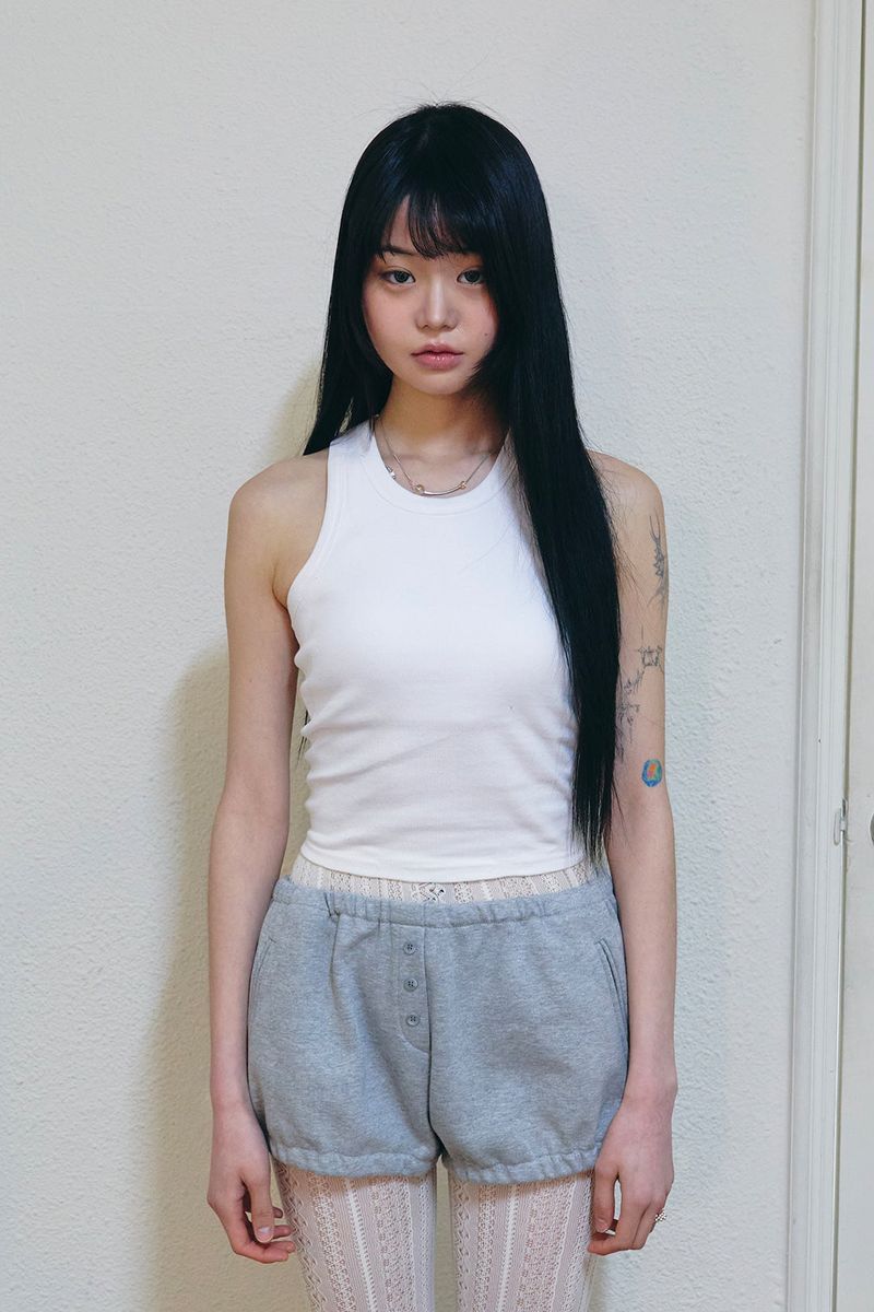 Raucohouse（ラウコハウス）の「Rimma ribbed sleeveless top（Tops）」