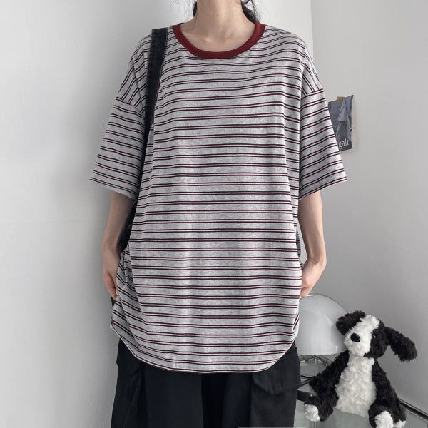 hijjoo（ハイチュー）の「Mir Danga Boxy Fit Short Sleeve Tee (4 colors) H&L（Tops）」