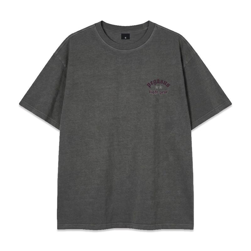pegasus pigment-dyed short-sleeve t-shirt (3color)