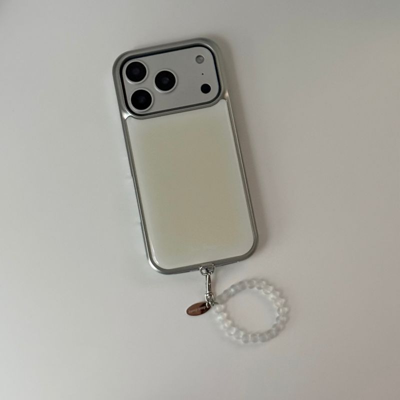 yellow silver bumper case