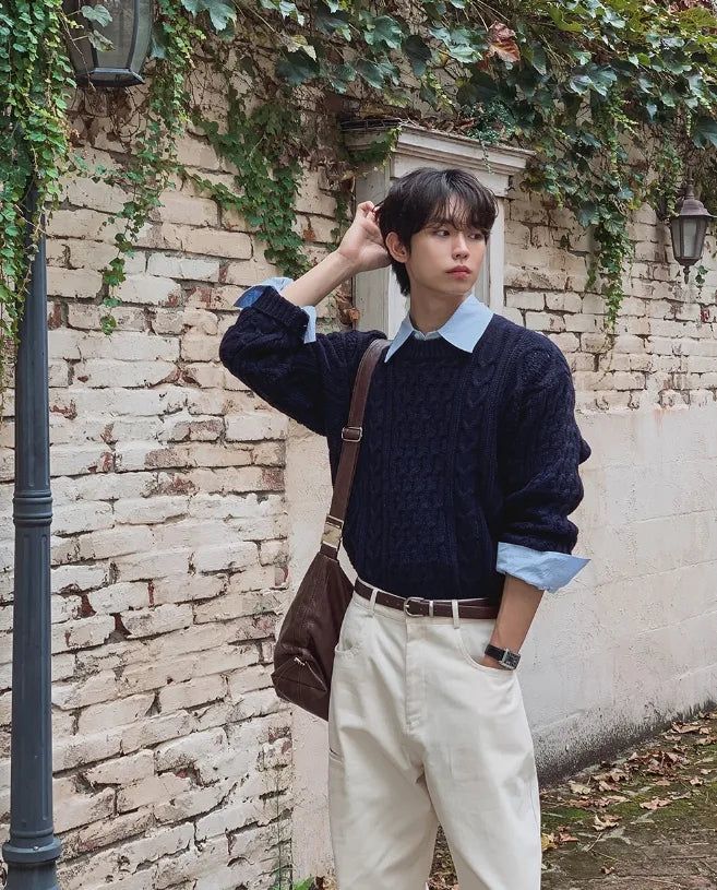 Kaito Cable Loose Fit Knit