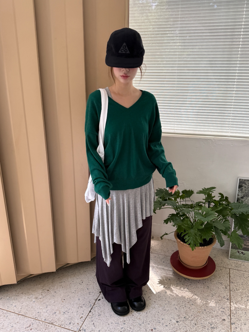 woody cotton wide pants