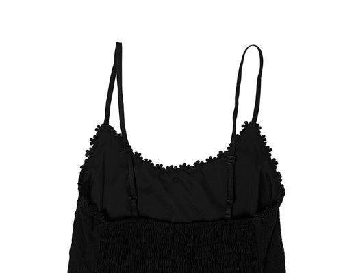 Charo Flower Punching Lace Bustier One Piece