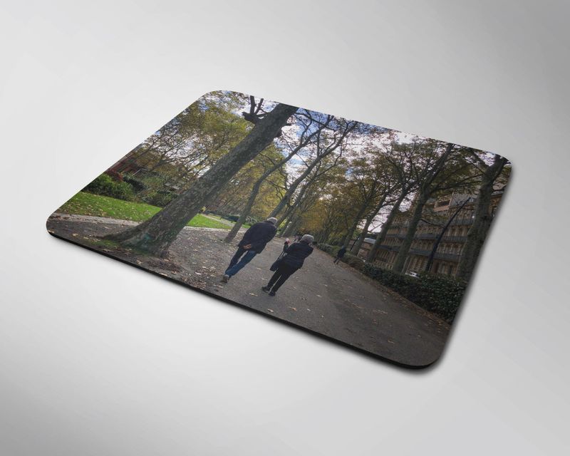 Old couple Mouse Pad