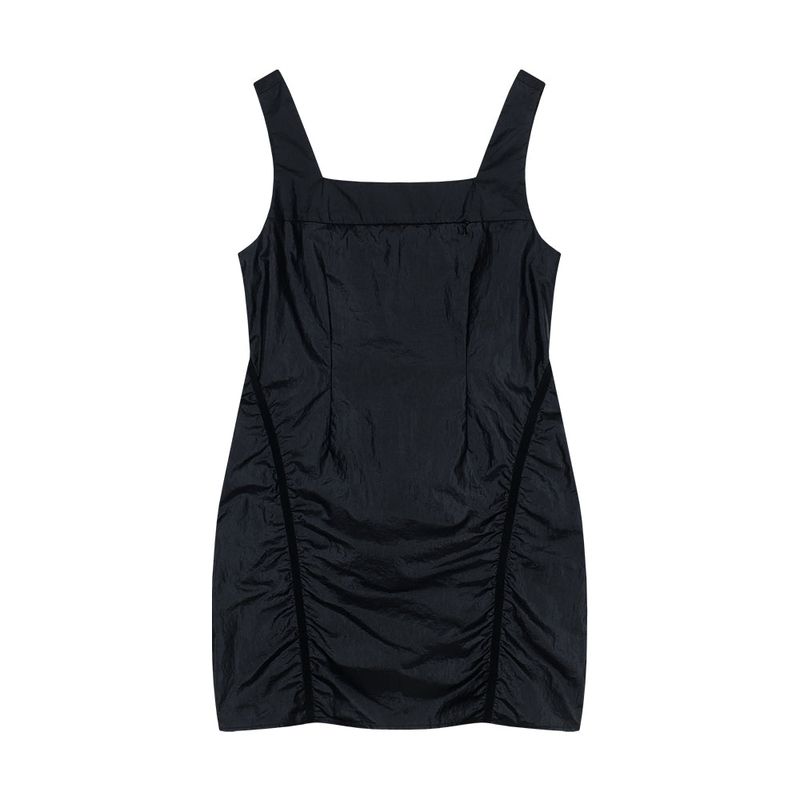 AP3 Nylon Dress Black