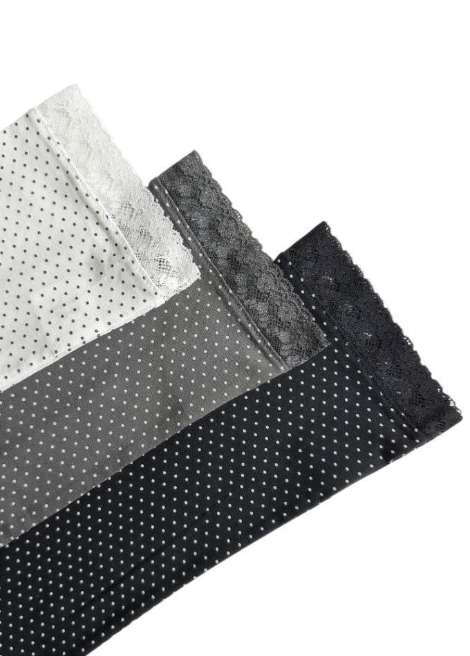 myorang（ミョラン）の「ドットレースレグウォーマー (3color)（Fashion Accessories）」