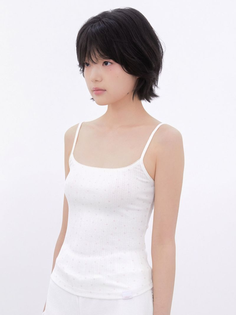 Star Frill Sleeveless(IVORY)
