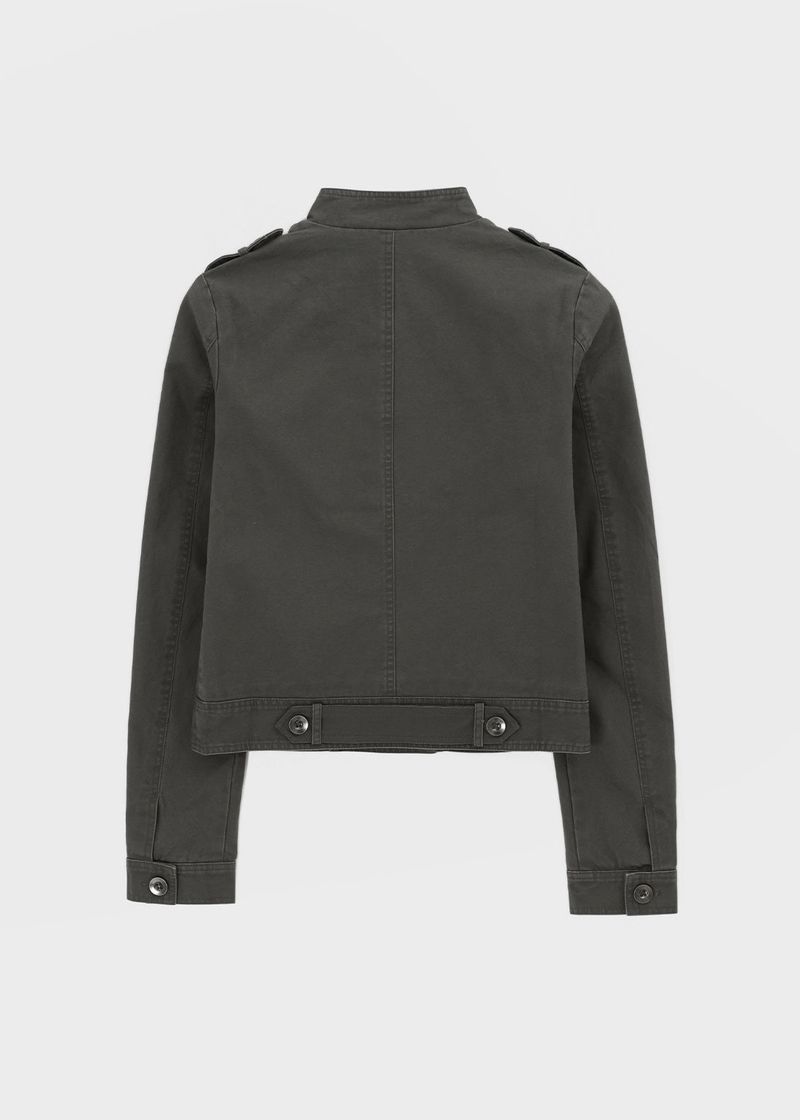 [MADE] Lesa Diagonal Cotton Jacket