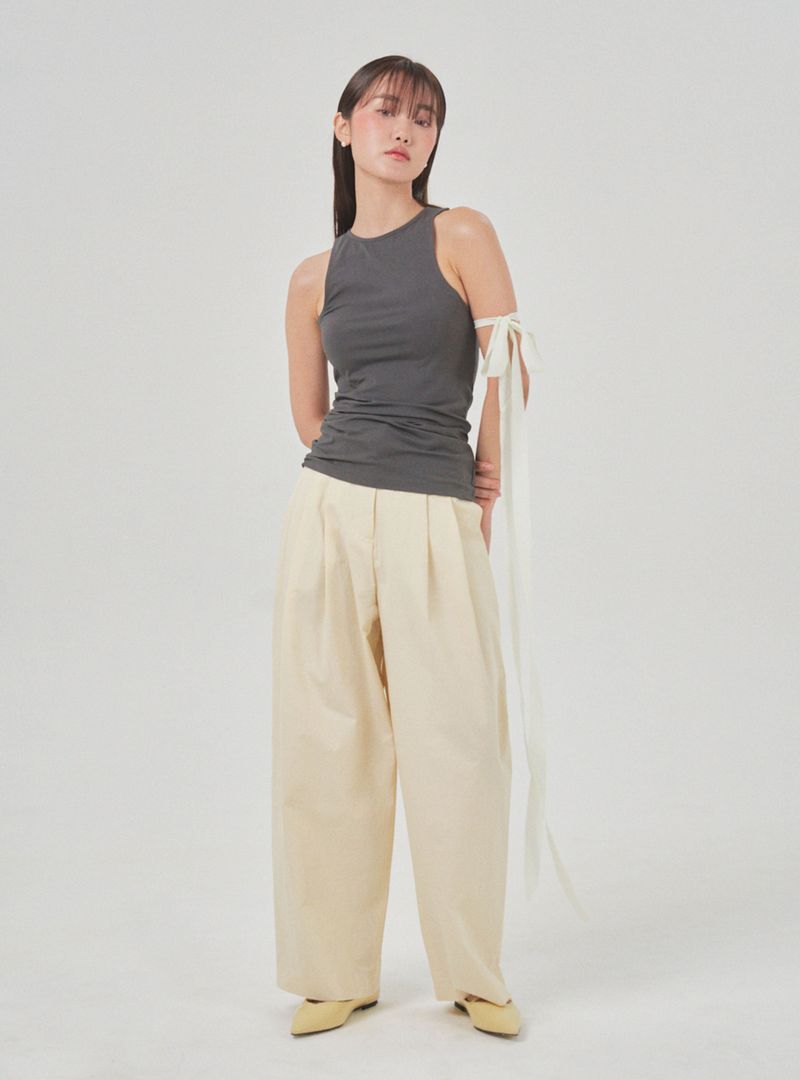 basic pants (cream)