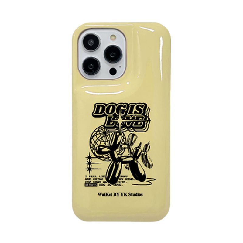 Cushion phone case Magic balloon dog