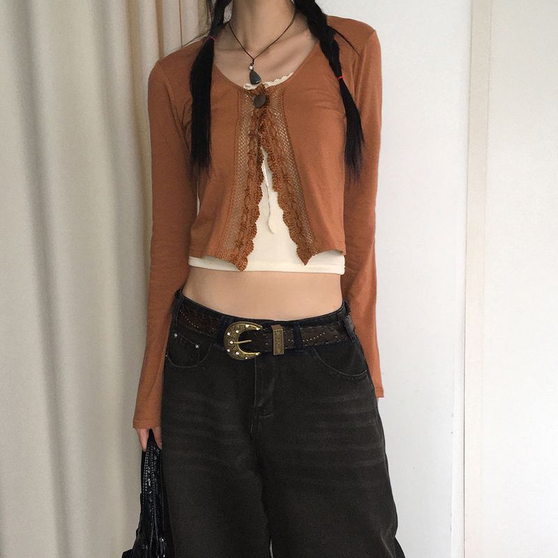 Pacel Bohemian Leather Stud Wide Big Belt