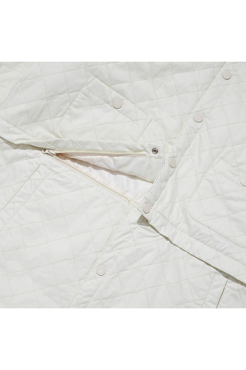 Quilting 2Way Shirt Jacket_Ivory