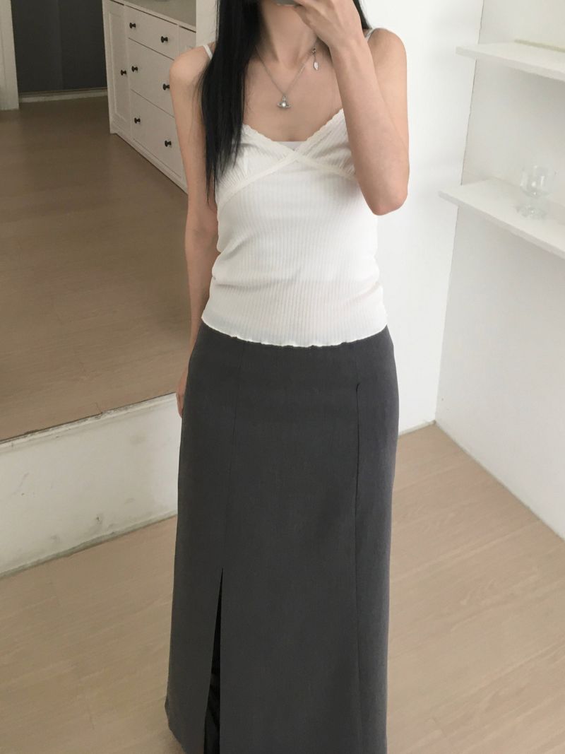 More lace sleeveless (5 colors)