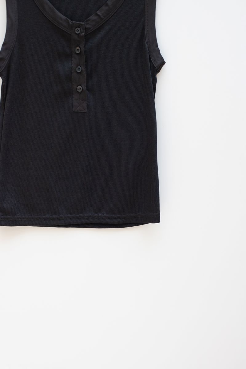 Botton sleeveless (Black)