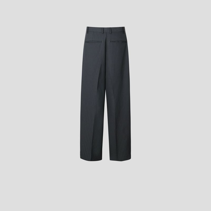 Dart pin stripe slacks