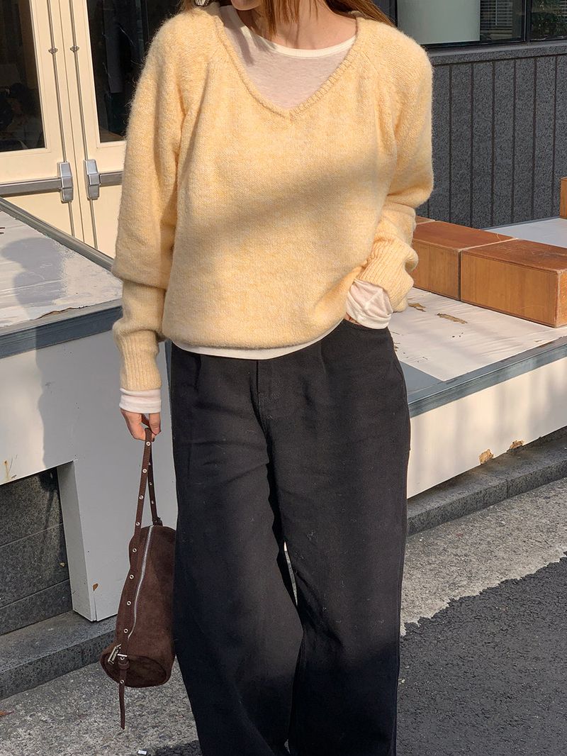 [MADE] Fodit Wool Tencel Layered Tee