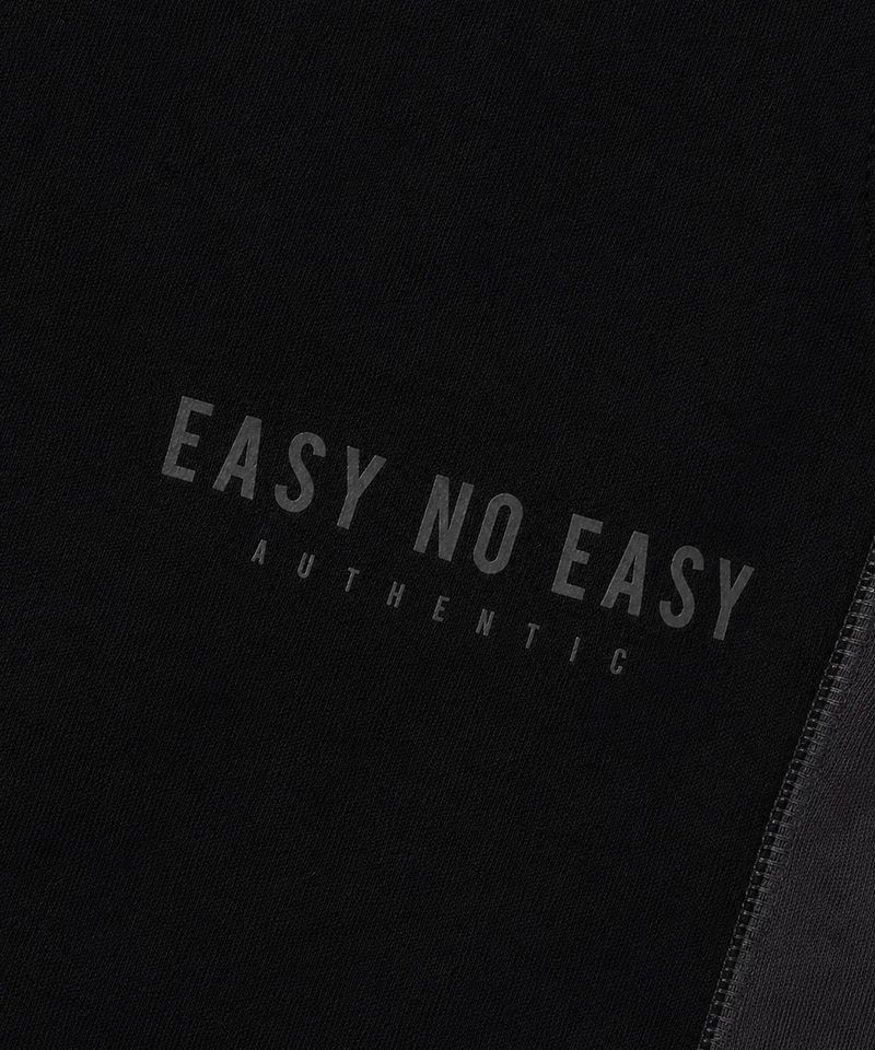 Track Color Bermuda Sweatpants - Black