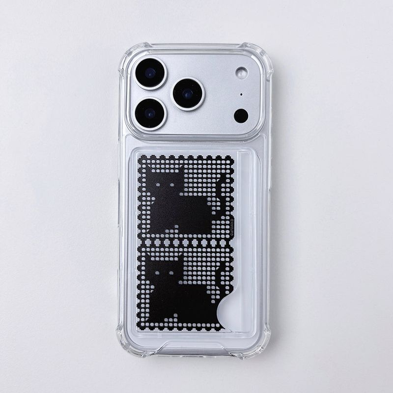 【MADE】 Meow card case - Black