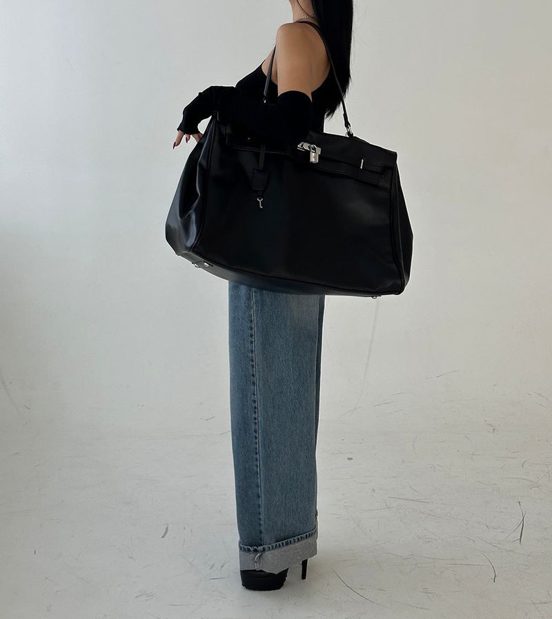 Lock set tote & cross big bag