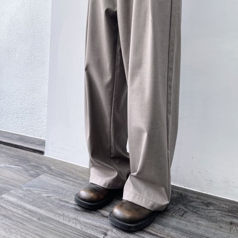 Fog Grey Volume Pants