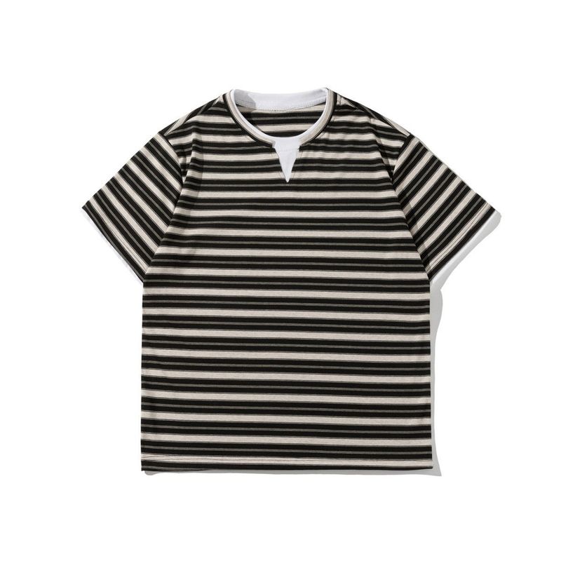 Ronan Layered Stripe Tee