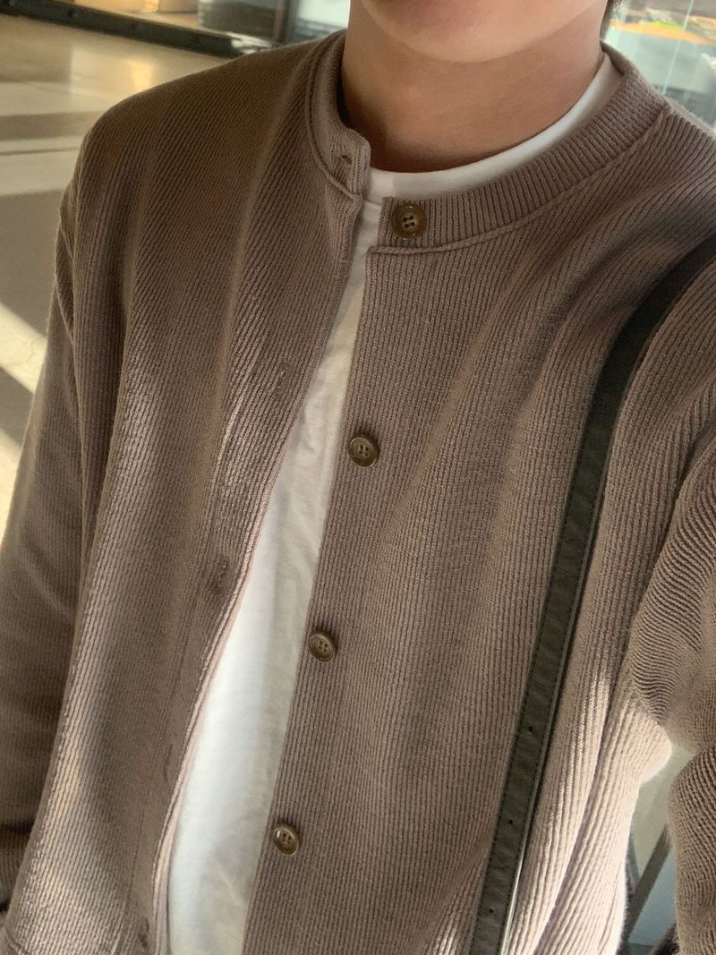  Evell Knitted Round Cardigan