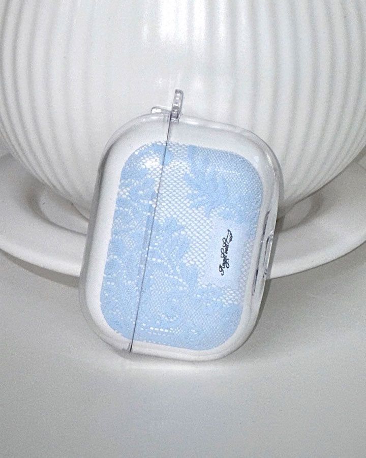 Angel Veil Lace AirPods Case rainbow