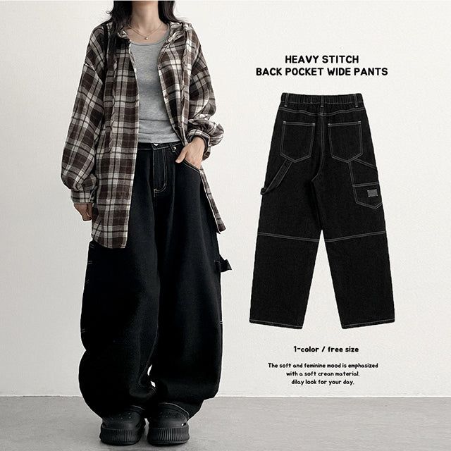 Carpenter pants💙 Work denim pants (1 color)