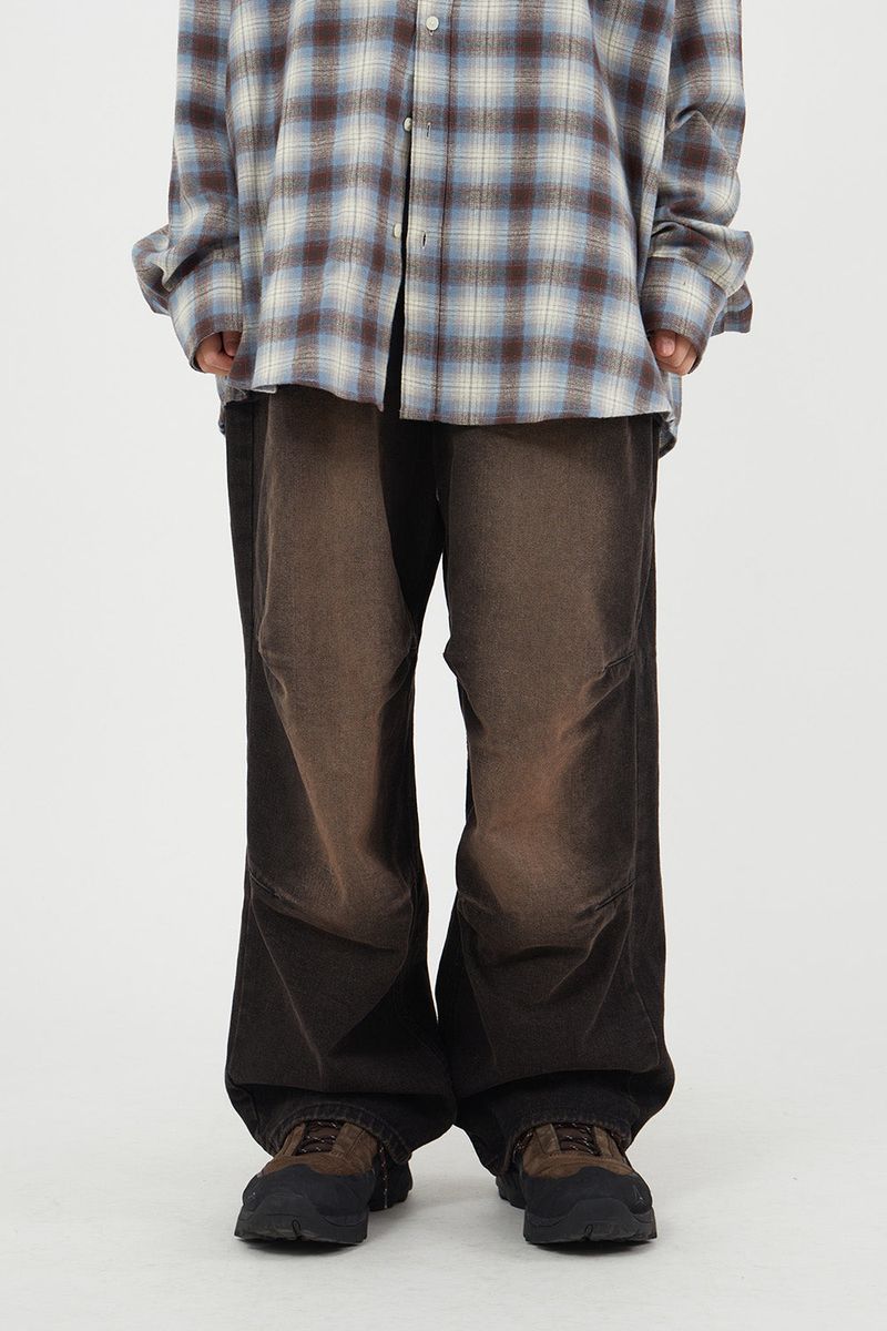 Raucohouse（ラウコハウス）の「Dart teen dying washed denim pants（Pants）」